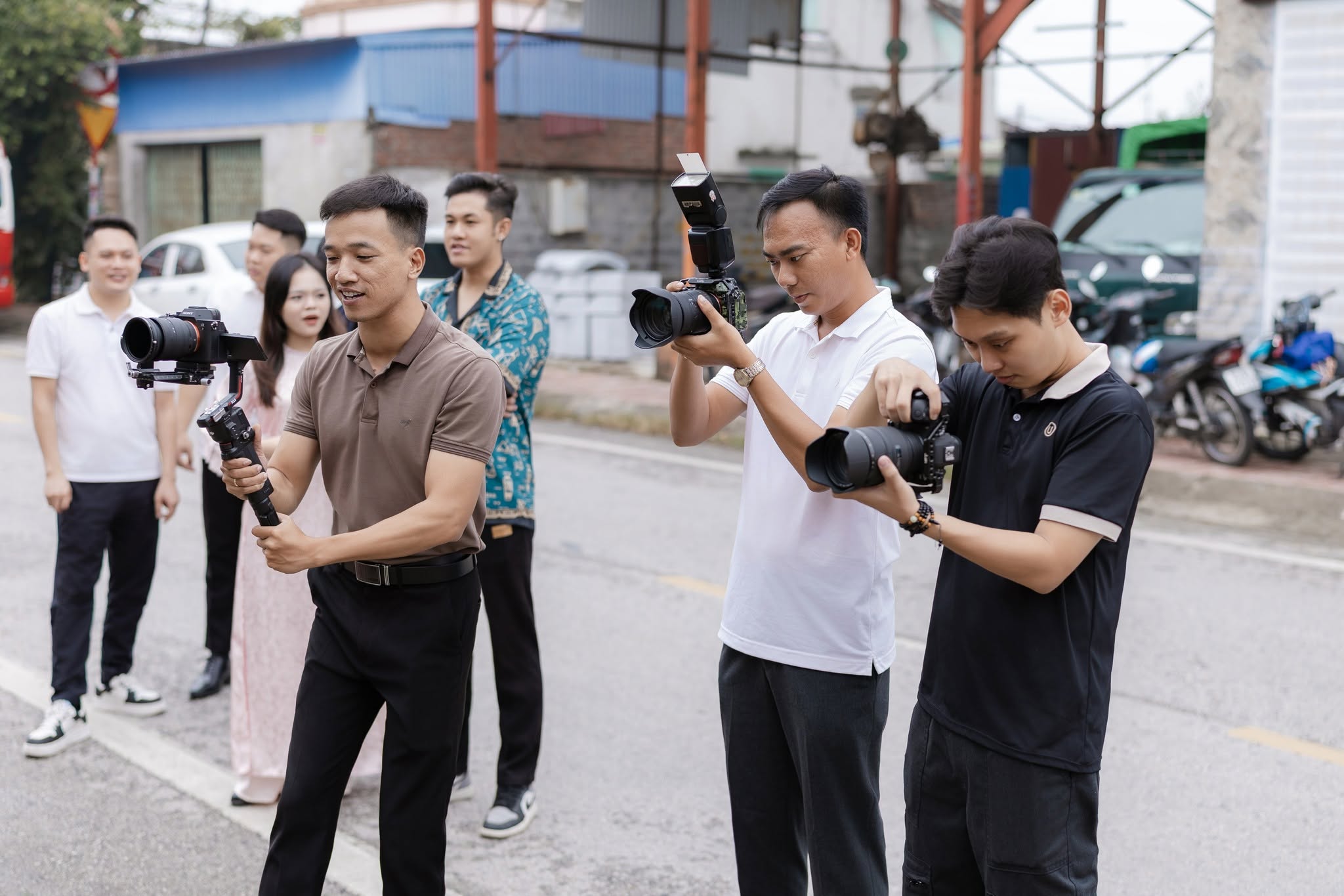 Hậu trường NOW MEDIA